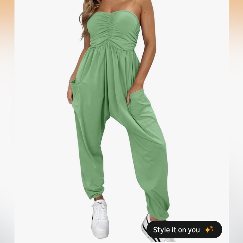 Green Jumpsuit